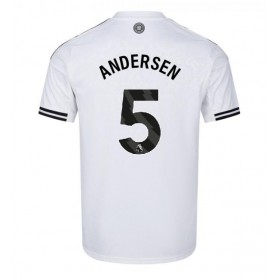 Pánské fotbalový oblečení Fulham Joachim Andersen #5 Domácí košile 2025-26 Krátkým Rukávem